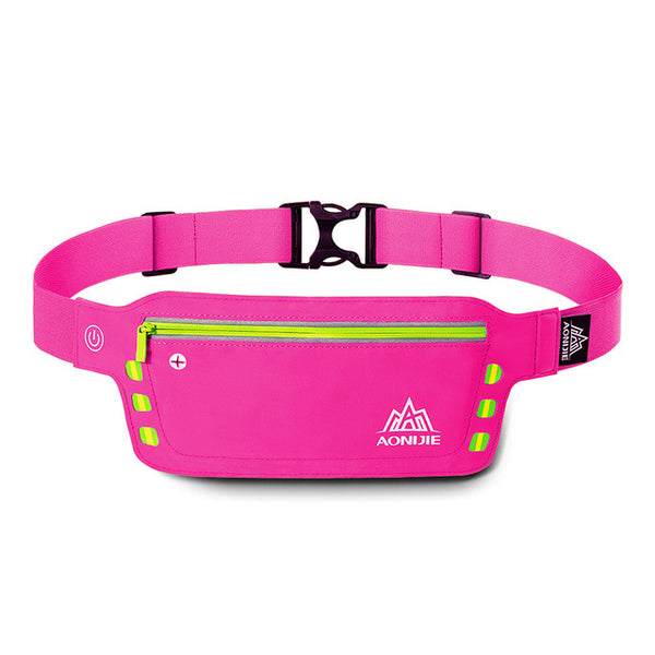Reflective LED Runner Waist Bag